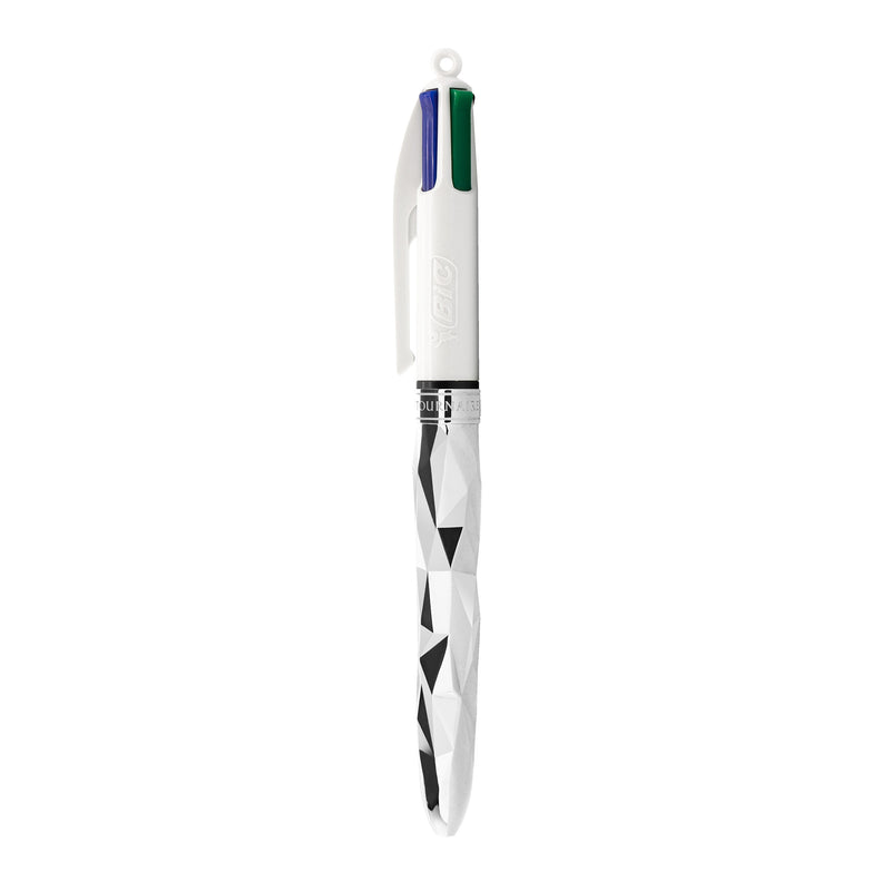BIC 4 Colours "Bic x Orlinski x Tournaire" white gold