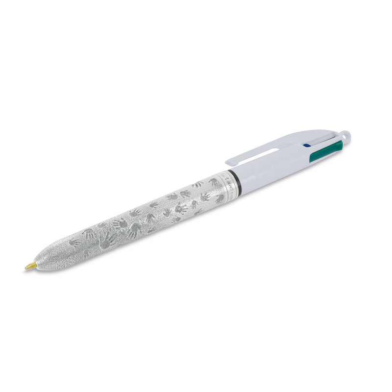BIC 4 Colours "50 years" white prints