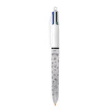 BIC 4 Colours "50 years" white prints