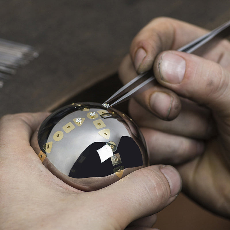 Boules de pétanques Alchimie or et diamants Obut x Tournaire