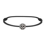 trilogy silver bead bracelet