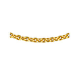 Forçat round chain 40 Tournaire in yellow gold