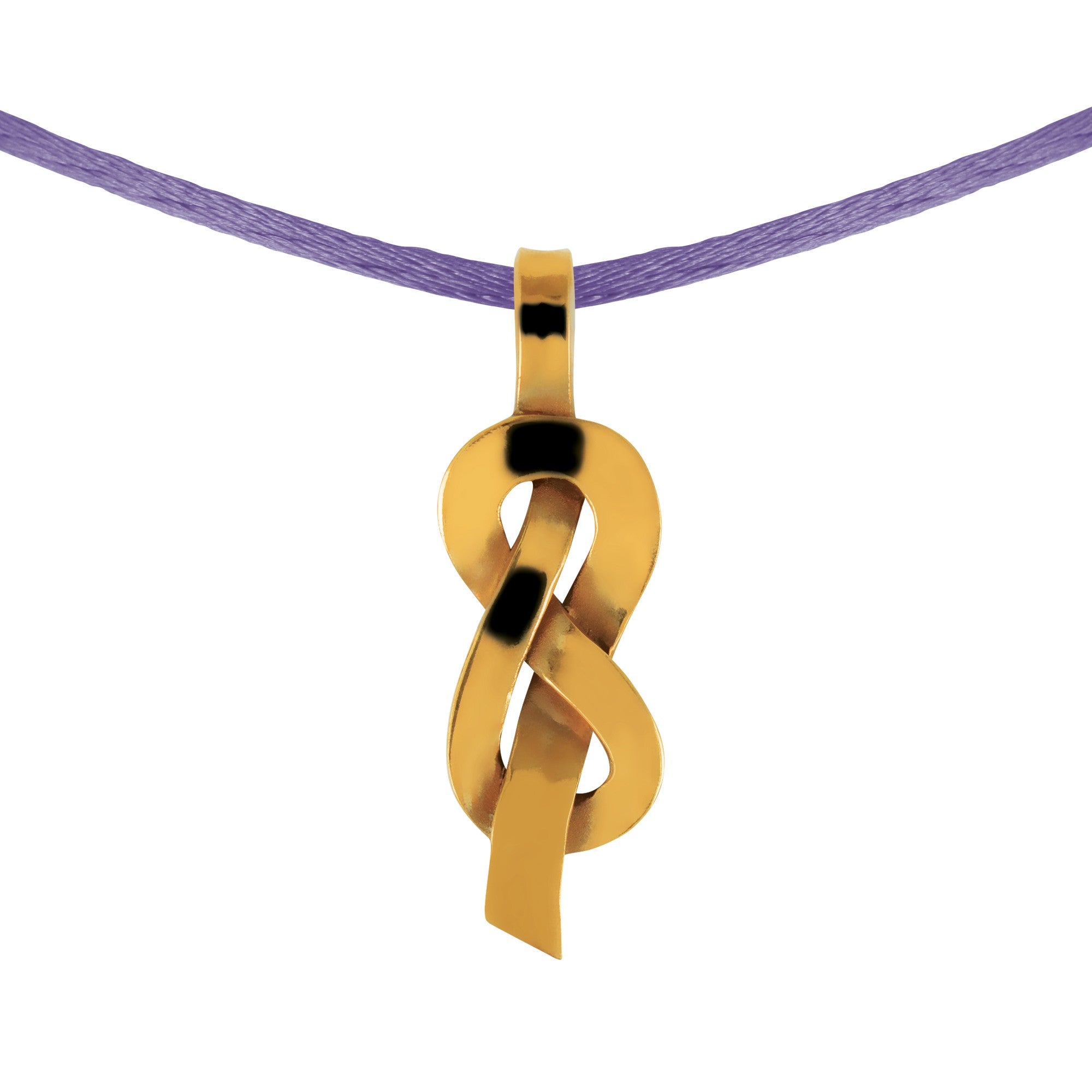Pendentif Lacs d'Amour en or