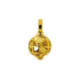 Pendentif Perle de voyage en or