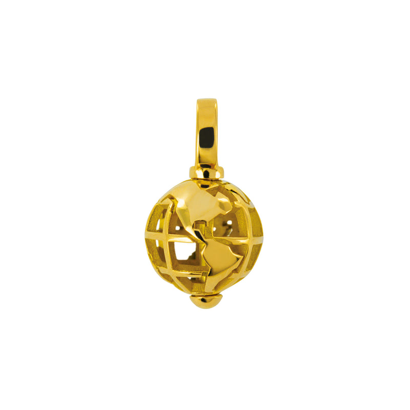 Pendentif Perle de voyage en or