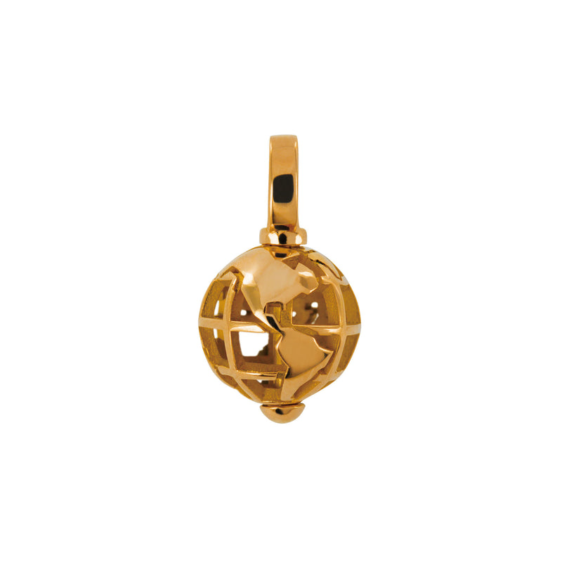 Pendentif Perle de voyage en or