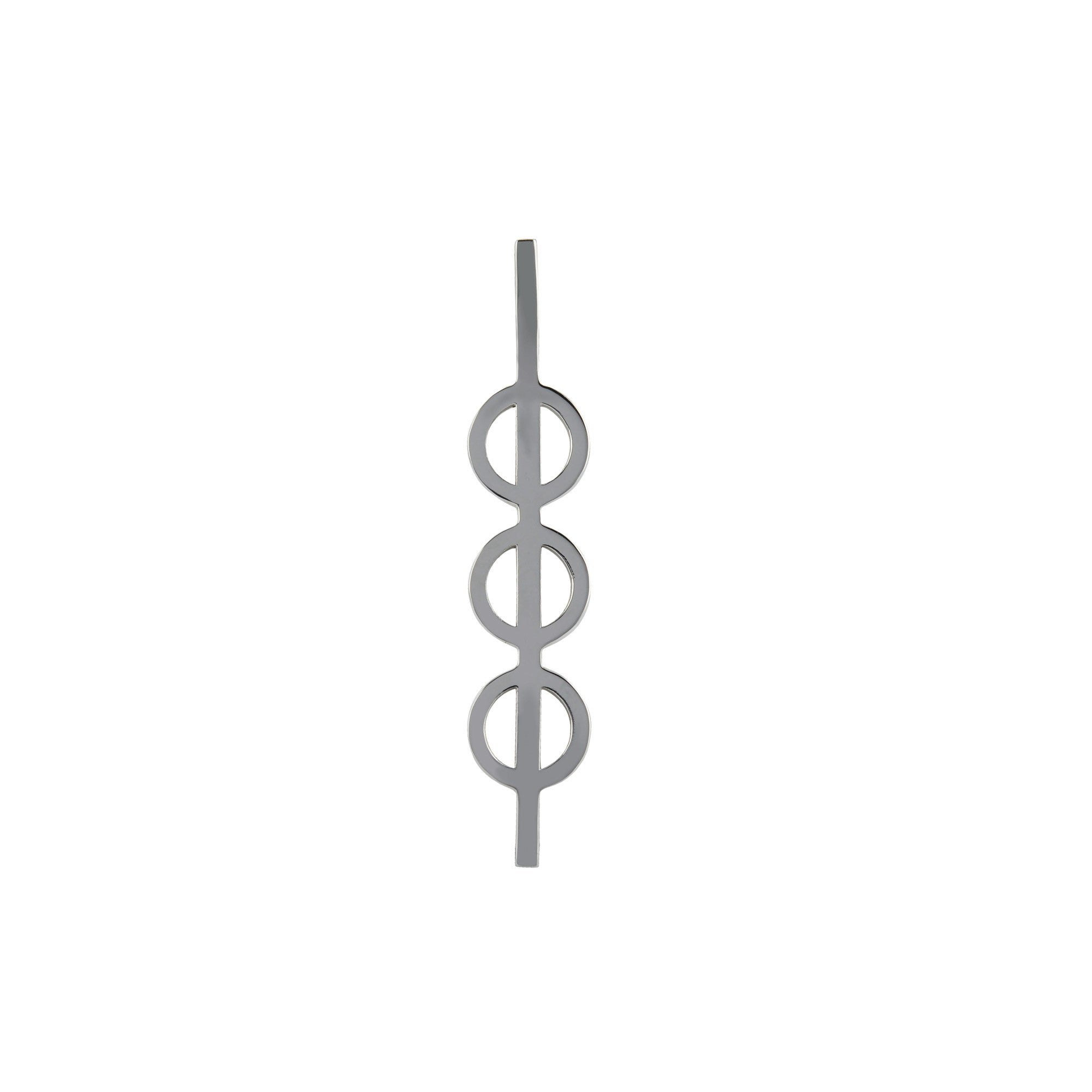 Pendentif Triple Phi Small en argent