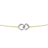 Collier ras-de-cou Inséparables