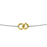 Collier ras-de-cou Inséparables