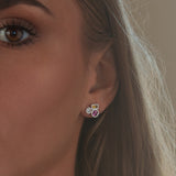 Earrings Marélie Pink