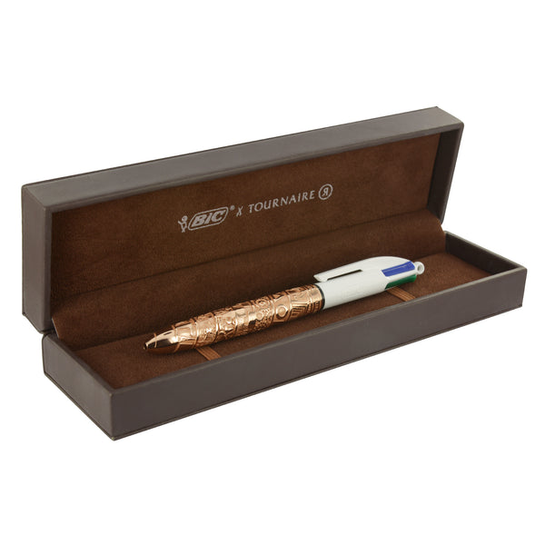 BIC 4 Colours "50 years Tournaire" pink bronze