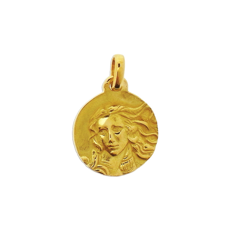 Religious medal Tournaire Venus gold