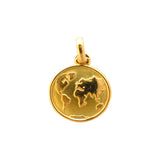 Lay medal Tournaire Gold world map