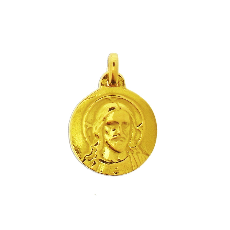 Religious medal Tournaire Christ gold