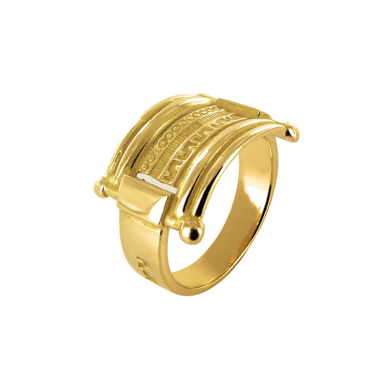 Greek gold ring