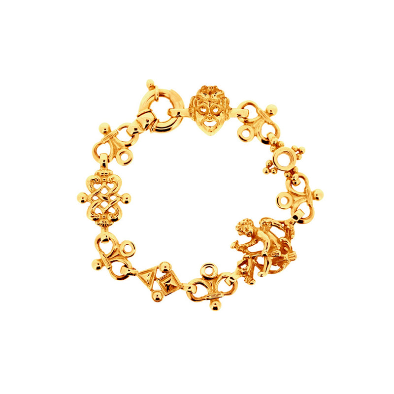 Marelie baroque gold bracelet Tournaire