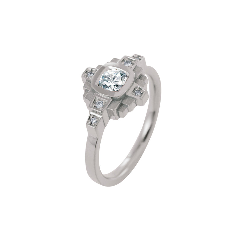 Esther diamond ring 0.20 ct and diamonds
