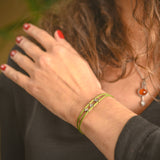 Mon Alchimie Round gold and diamond bracelet