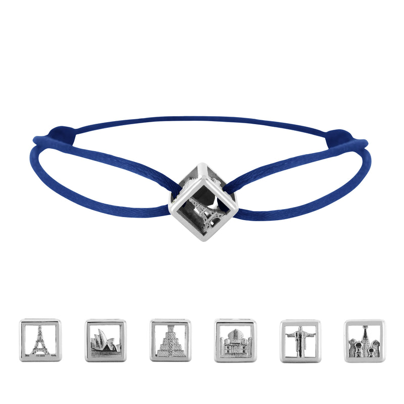 Gold Travel Dice Bracelet Philippe Tournaire