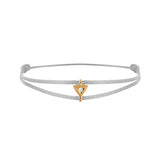 Mon Alchimie Triangle bracelet in gold and diamonds