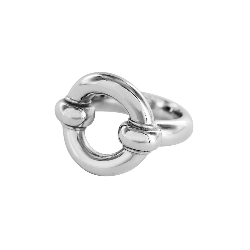 Round Ring trilogy Alchimie  Silver